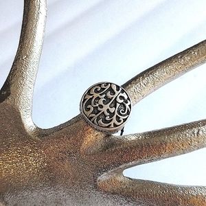 Chico ring silver tone